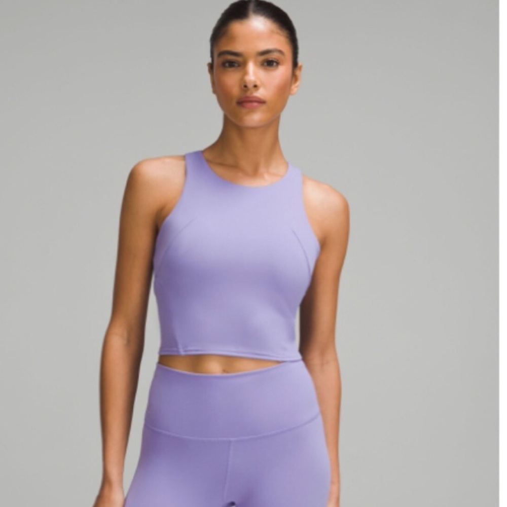 Lululemon wunder train tank top dark lavender